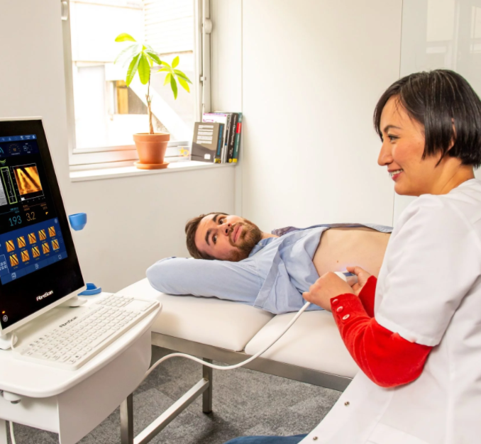 Fibroscan detects liver fibrosis and liver disease